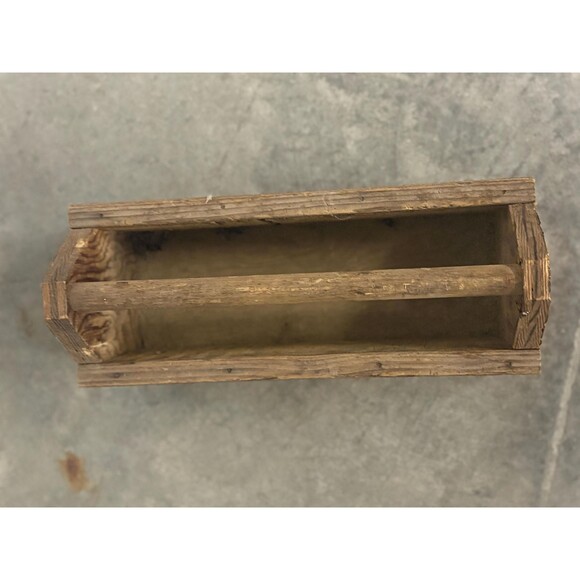 Vintage Small Wooden Child's Kid's Tool Box Flower Planter Vintage Home Decor - Picture 6 of 7
